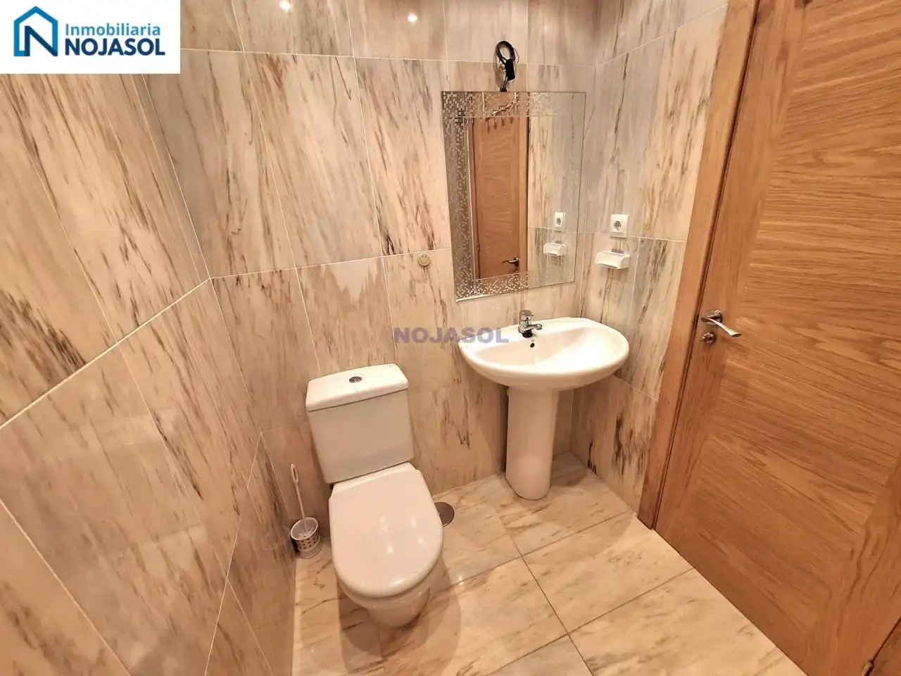 Badezimmer von Wohnungen zur Miete in Noja mit Heizung, Privatgarten und Terrasse