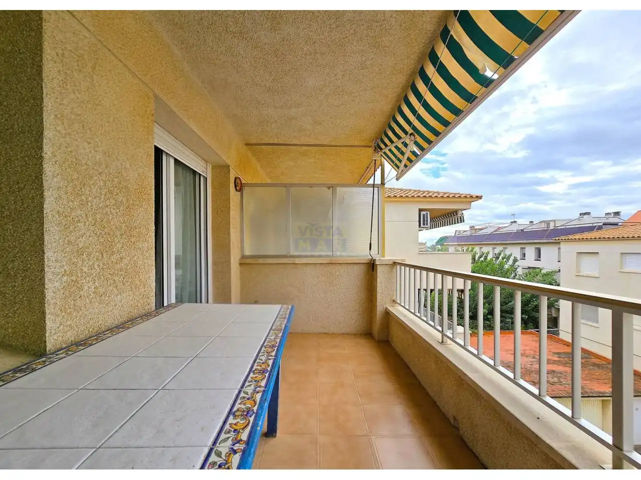 Balcony of Flat for sale in Cubelles  with Parquet flooring and Terrace