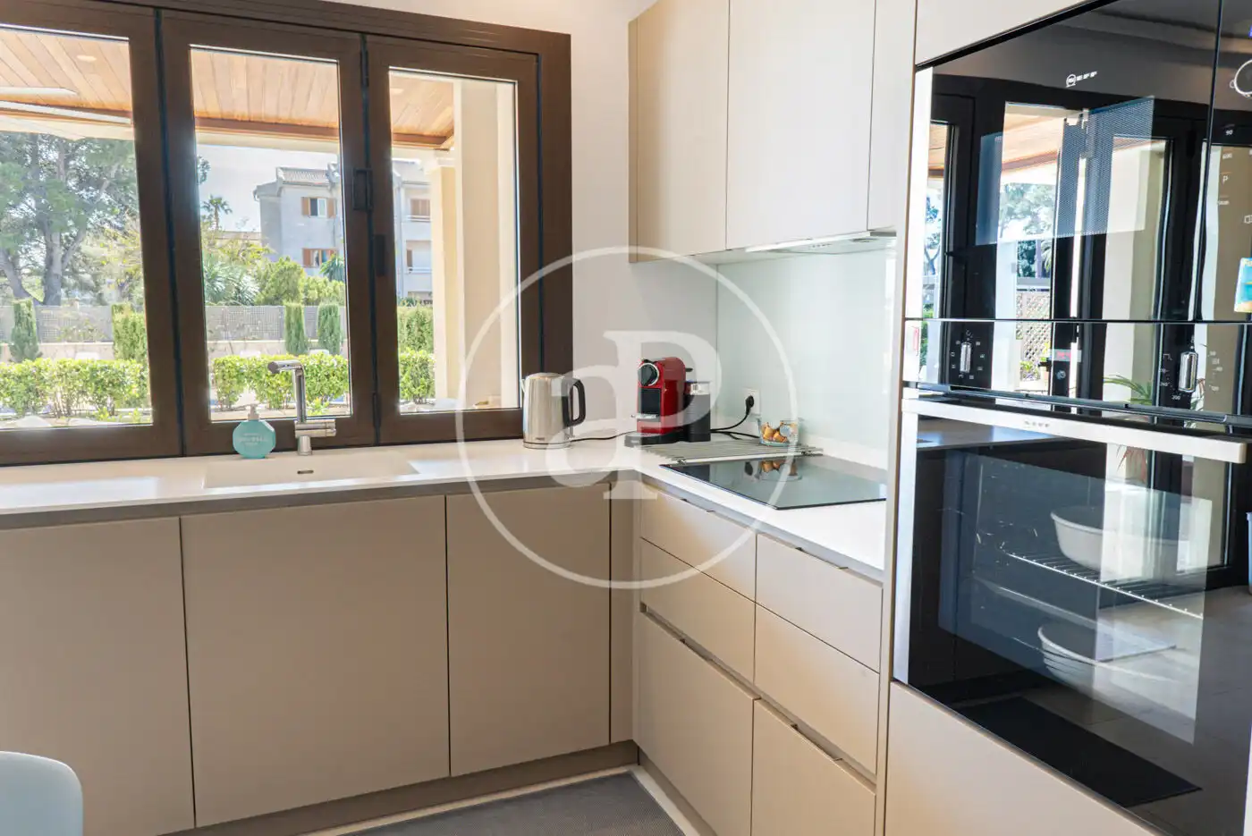Küche von Wohnung zur Miete in Pollença mit Klimaanlage, Heizung und Terrasse