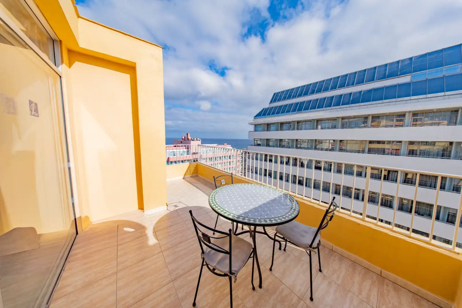 Terrace of Study for rent in Puerto de la Cruz  with Terrace, Furnished and Community pool