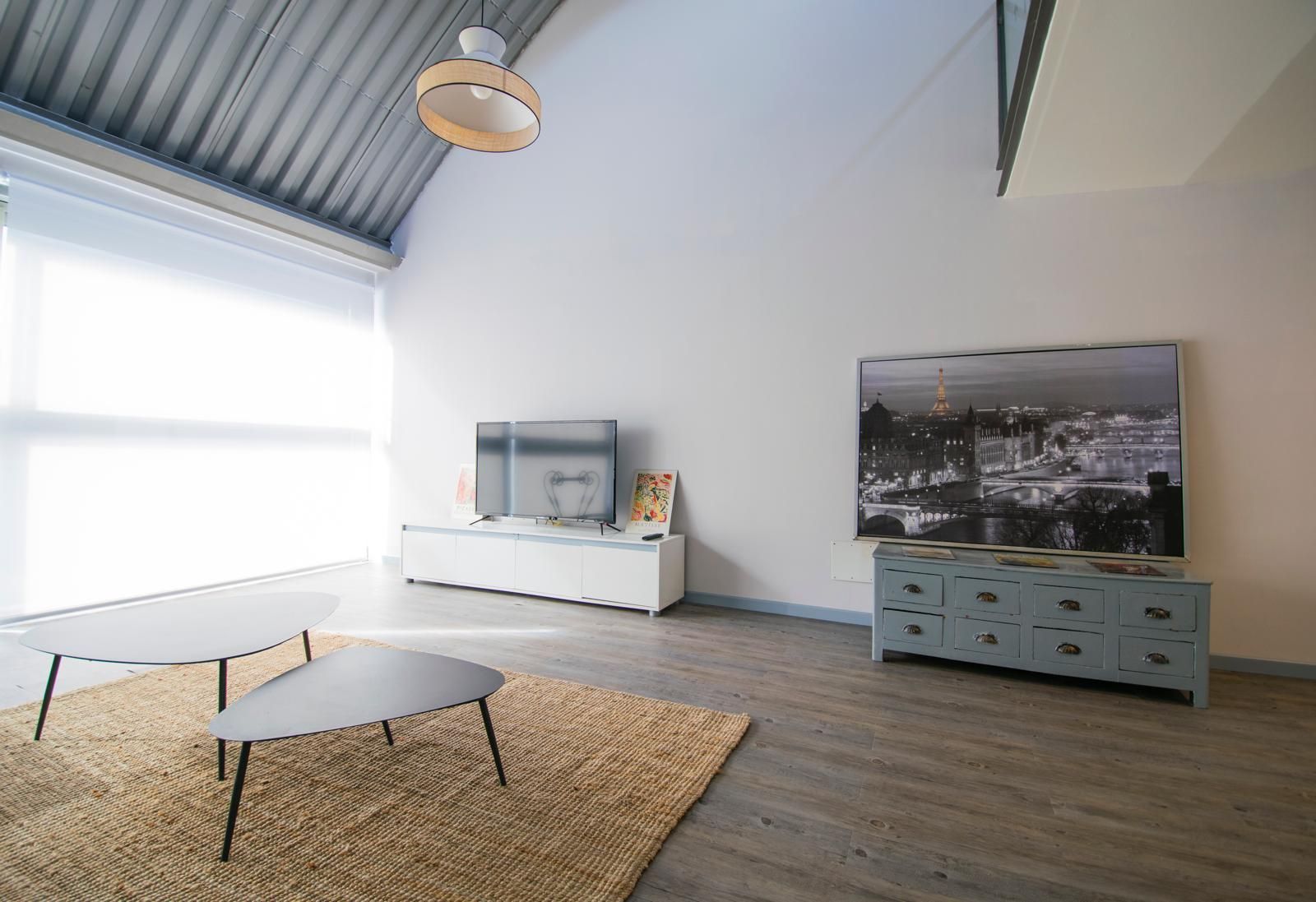 Living room of Flat for sale in Alcalá de Henares  with Air Conditioner, Private garden and Storage room