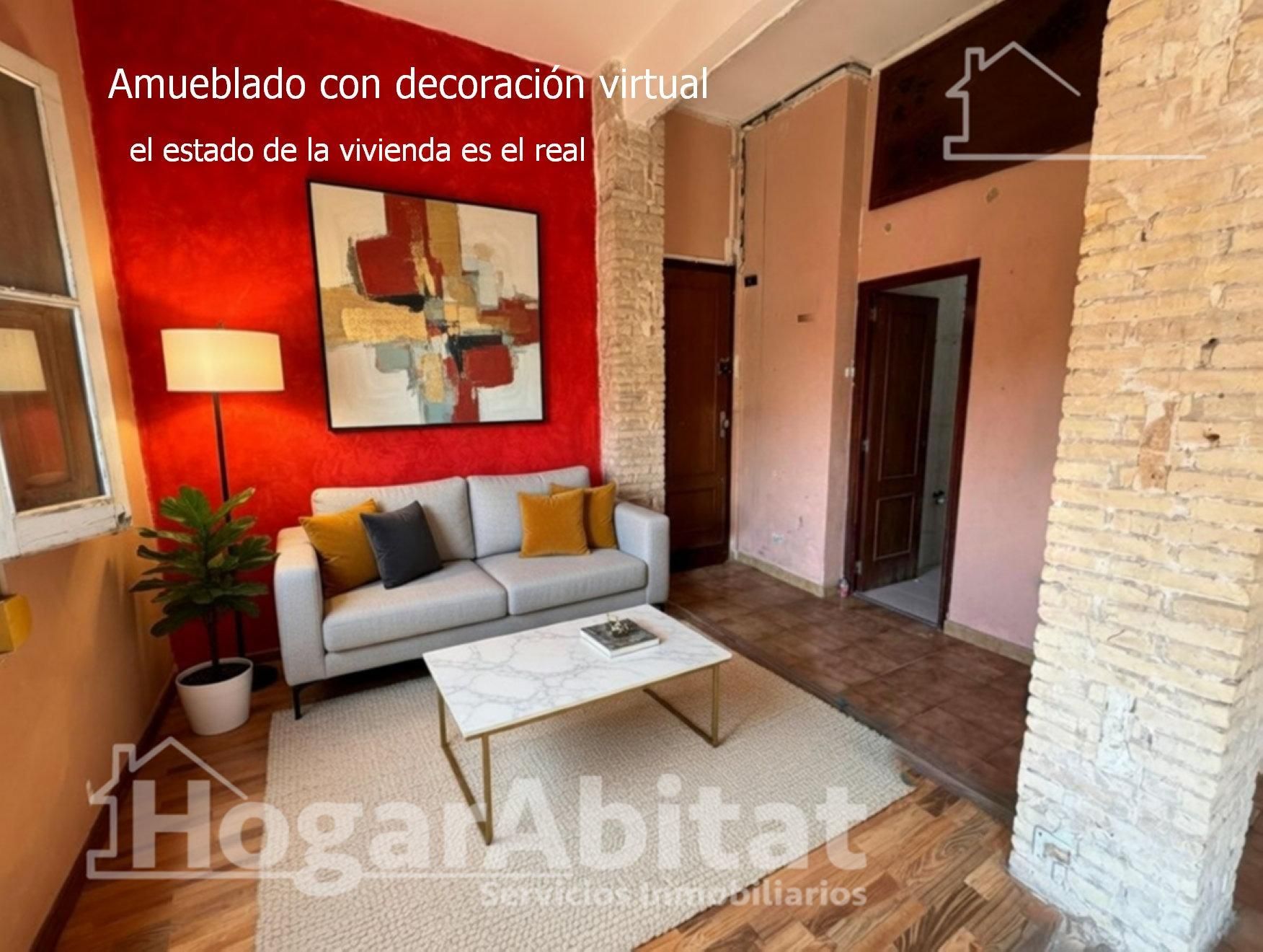 Wohnzimmer von Wohnung zum Verkauf in  Valencia Capital mit Abstellraum und Balkon