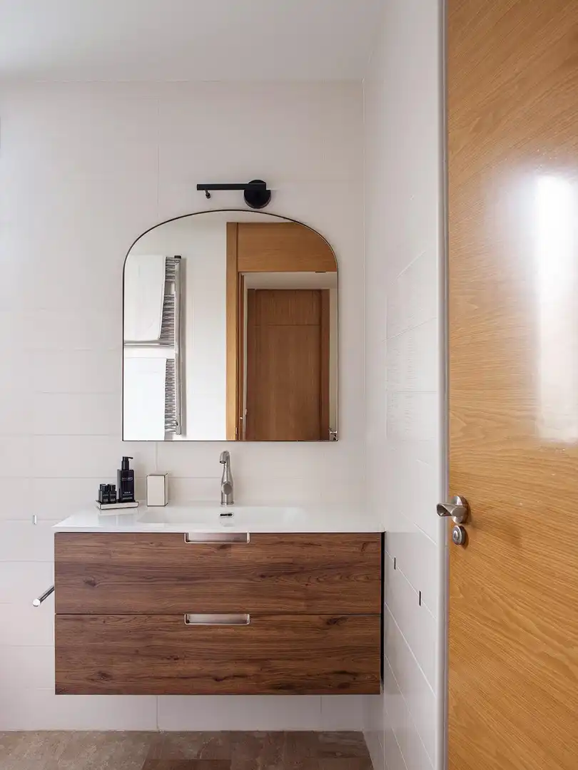 Bathroom of Houses for sale in Calpe / Calp  with Air Conditioner, Heating and Private garden