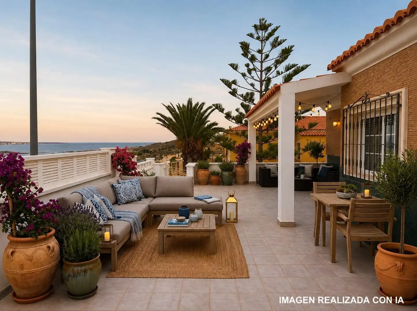 Terrace of Houses for sale in El Ejido  with Air Conditioner, Heating and Private garden