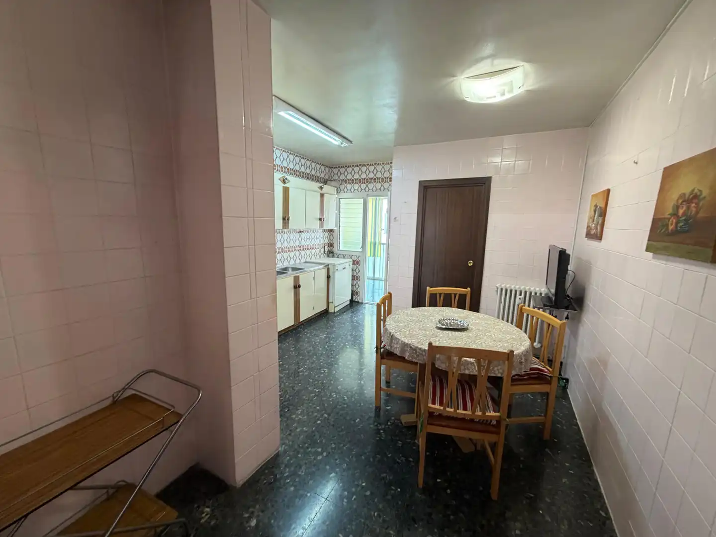 Kitchen of Flat for sale in Lleida  with Air Conditioner, Heating and Storage room