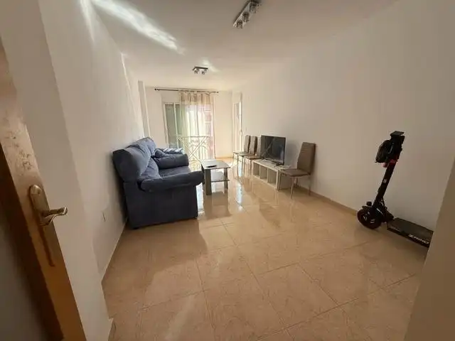 Sala de estar de Piso de alquiler en Murcia con Aire acondicionado, Terraza y Amueblado