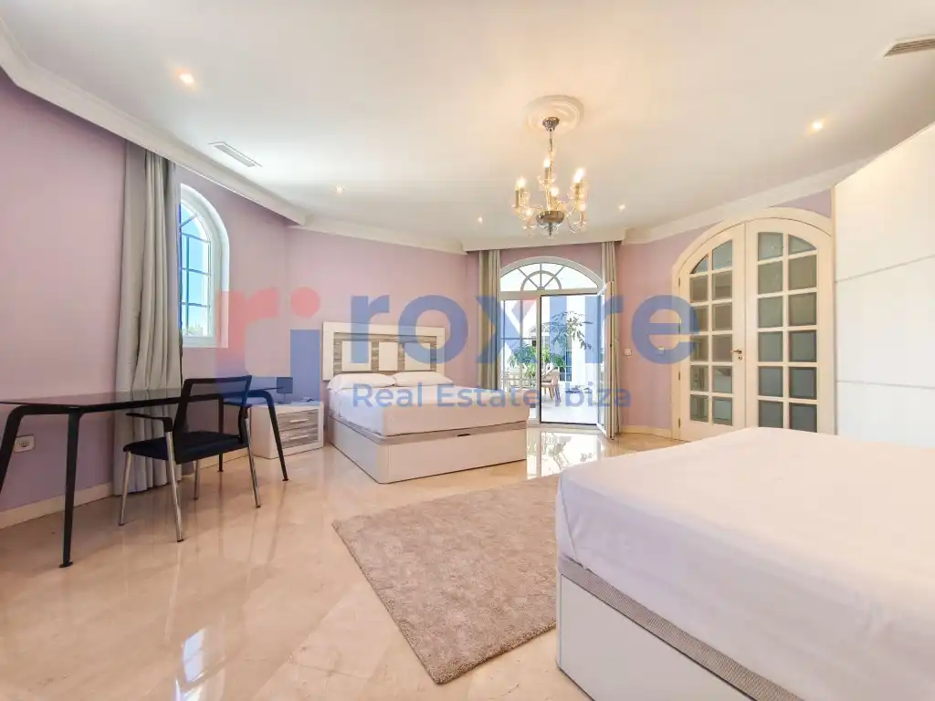 Exterior view of Houses for rent in Sant Josep de sa Talaia  with Air Conditioner, Private garden and Terrace