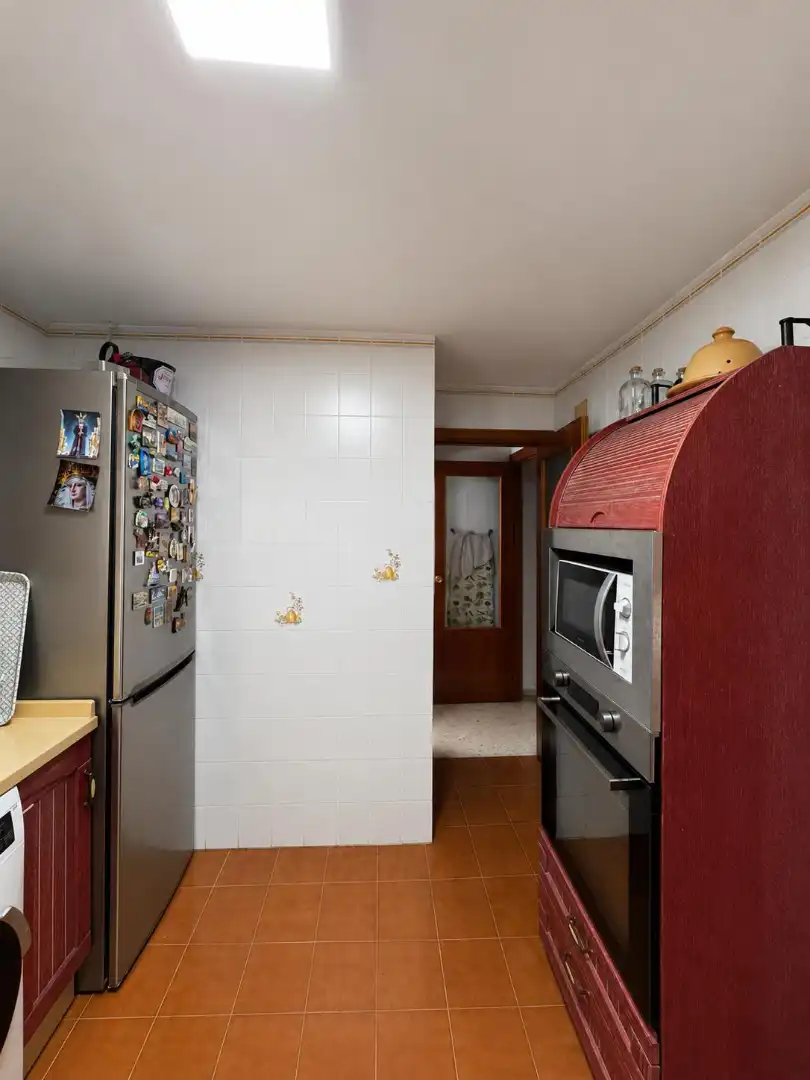Cocina de Casa adosada en venta en Sanlúcar de Barrameda con Aire acondicionado, Trastero y Amueblado
