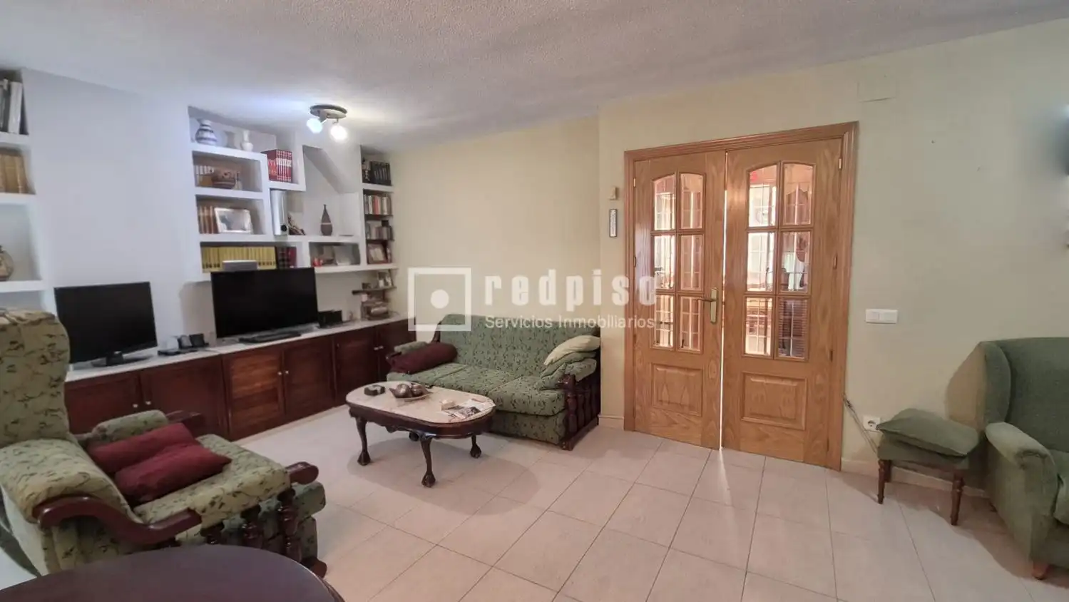 Living room of Houses for sale in Getafe  with Air Conditioner, Heating and Parquet flooring