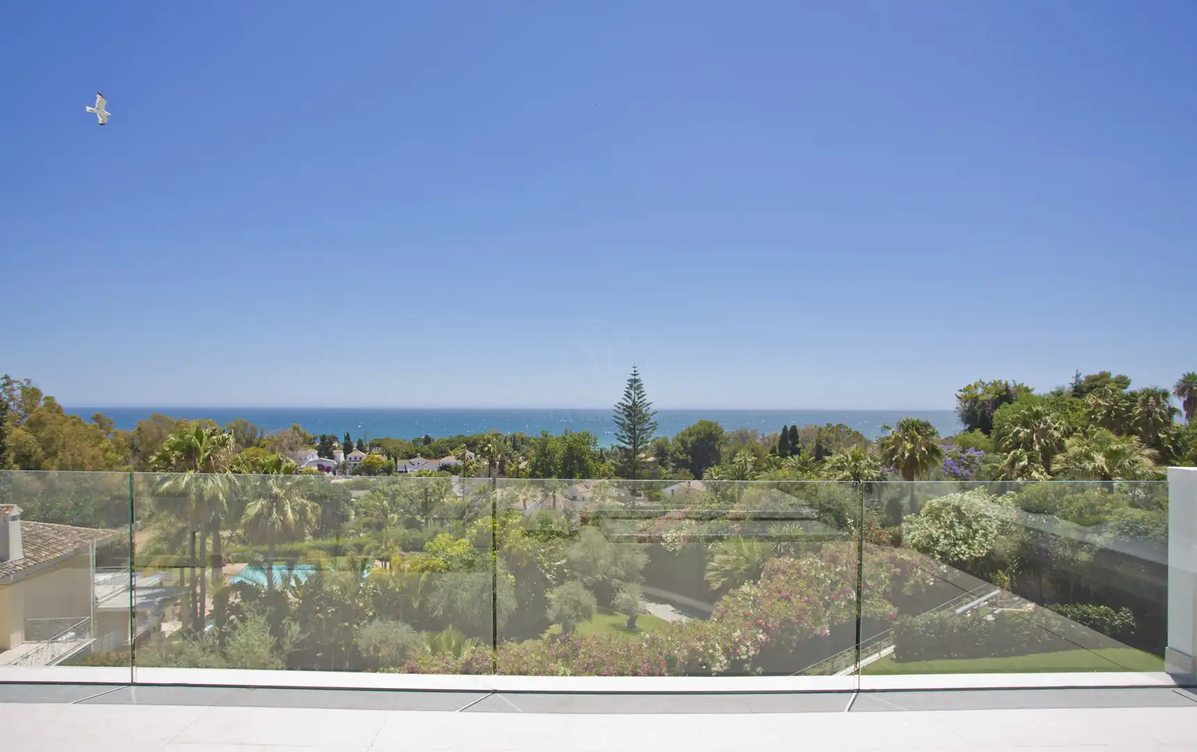 Terrassa de Casa o xalet de lloguer en Marbella amb Aire condicionat, Jardí privat i Terrassa