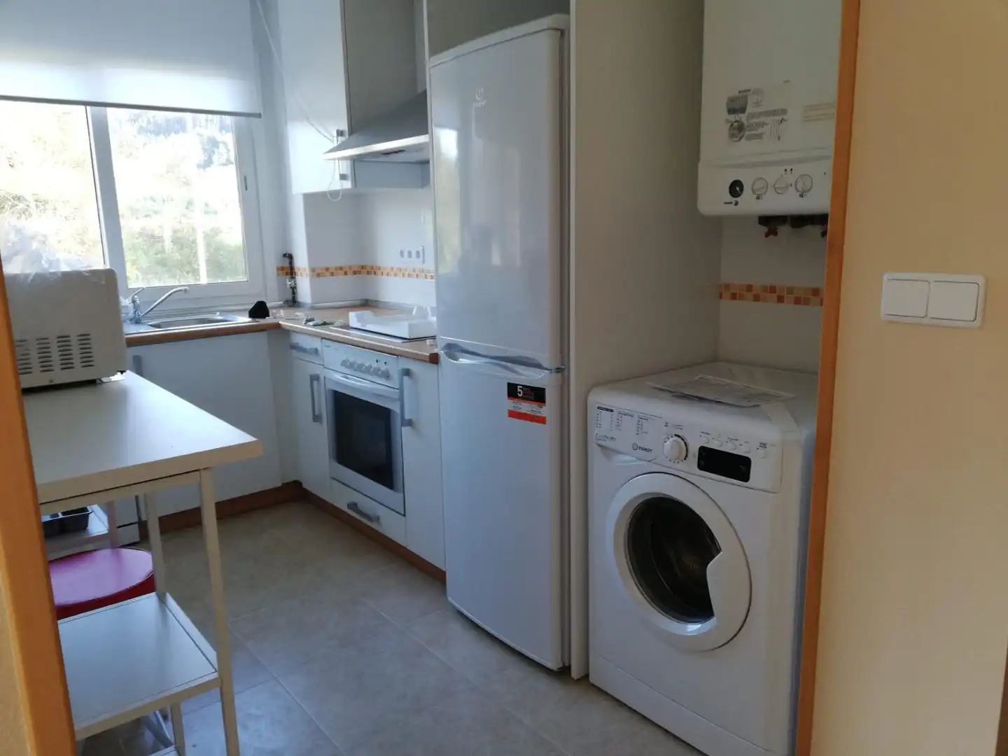 Kitchen of Apartments for sale in Miño  with Heating and Storage room