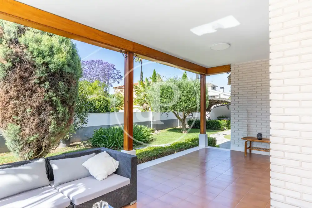 Terrassa de Casa o xalet de lloguer en Madrid amb Aire condicionat, Calefacció i Jardí privat