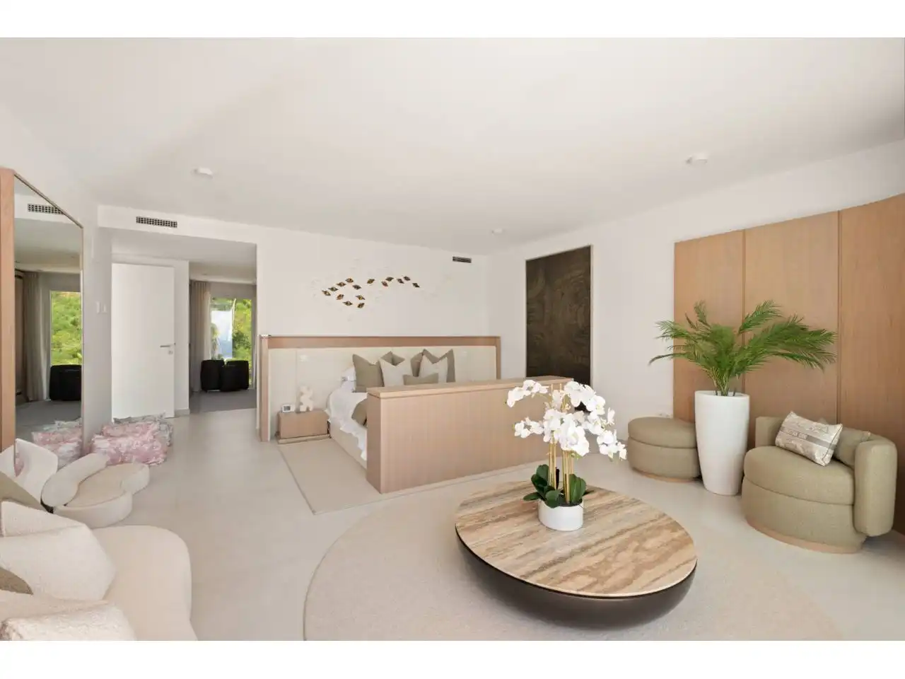 Sala de estar de Casa o chalet en venta en Ojén con Aire acondicionado, Calefacción y Jardín privado