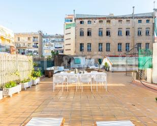 Terrassa de Apartament de lloguer en  Barcelona Capital amb Aire condicionat, Terrassa i Piscina