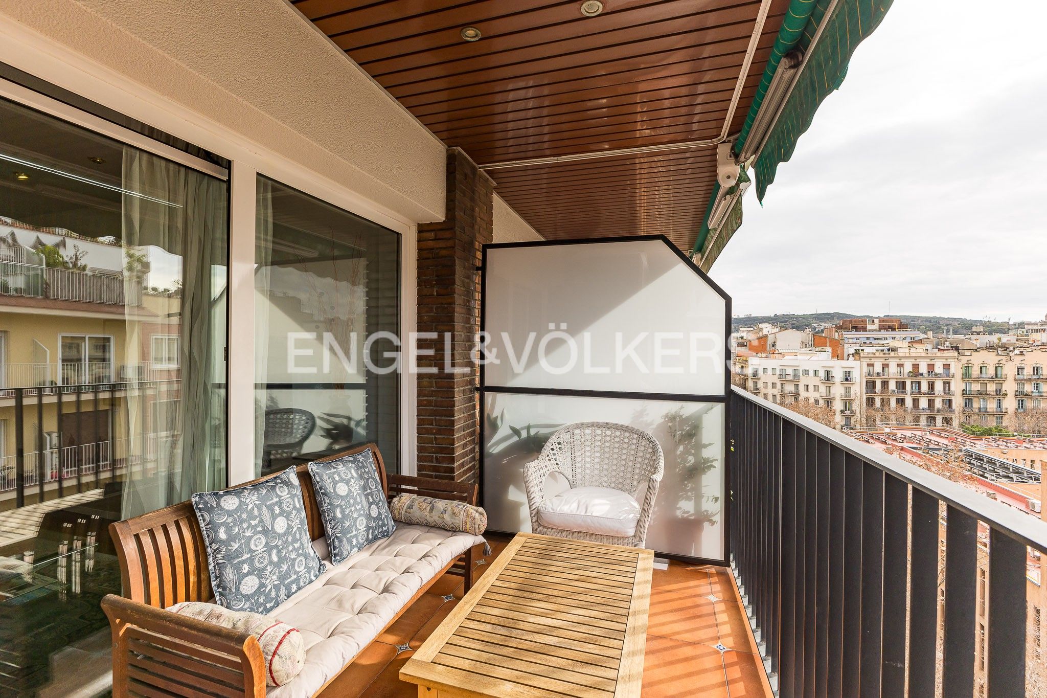 Terrassa de Apartament en venda en  Barcelona Capital amb Aire condicionat, Calefacció i Parquet
