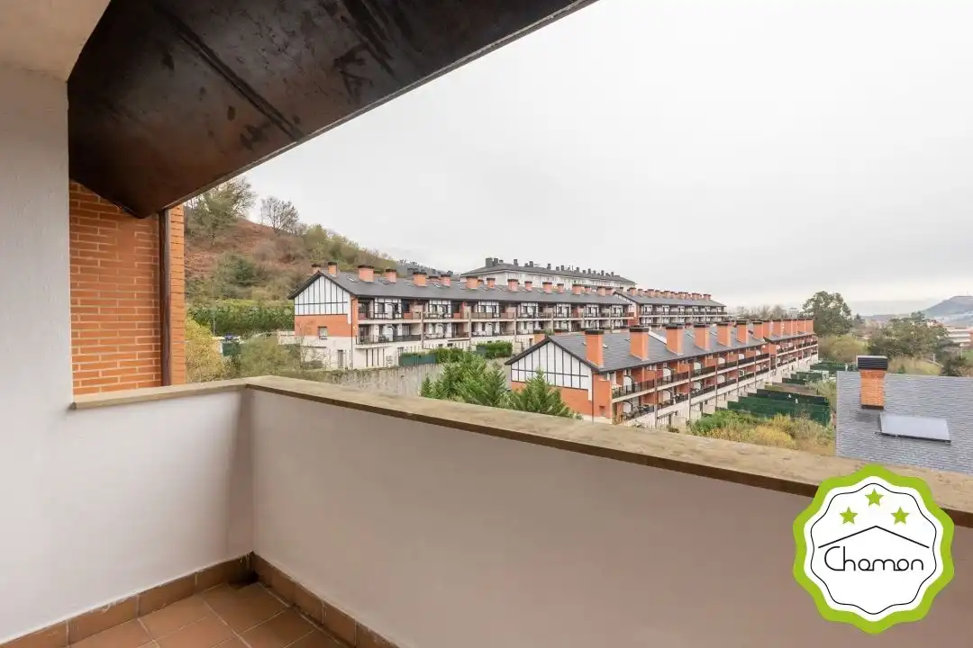 Terraza de Casa adosada en venta en Bilbao  con Calefacción, Jardín privado y Terraza