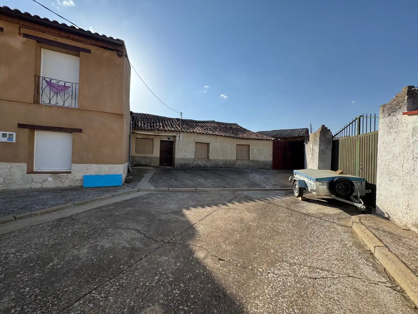 Vista exterior de Finca rústica en venta en Barcial de la Loma con Trastero