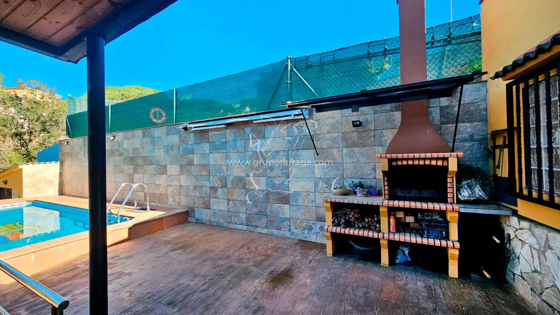 Jardín de Casa o chalet en venta en Lloret de Mar con Aire acondicionado, Jardín privado y Piscina