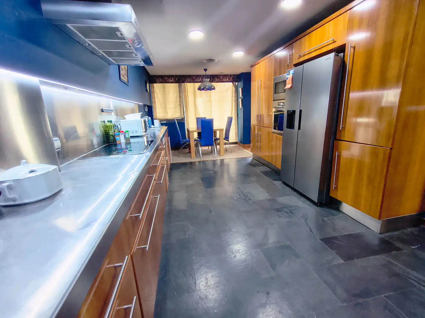 Cocina de Casa o chalet de alquiler en San Vicente del Raspeig / Sant Vicent del Raspeig con Aire acondicionado, Parquet y Amueblado