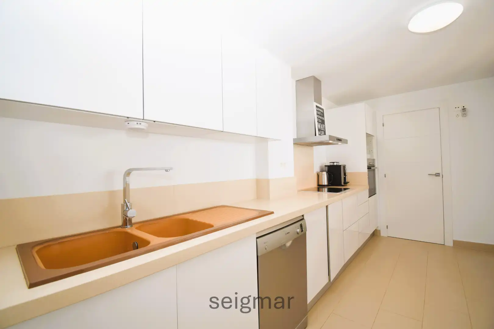 Cocina de Ático en venta en Villajoyosa / La Vila Joiosa con Aire acondicionado, Calefacción y Terraza