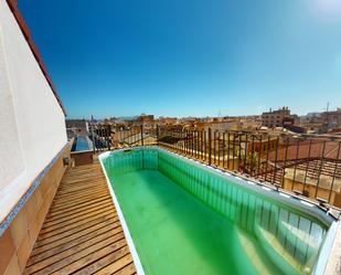 Swimming pool of Attic for sale in Novelda  with Air Conditioner and Terrace