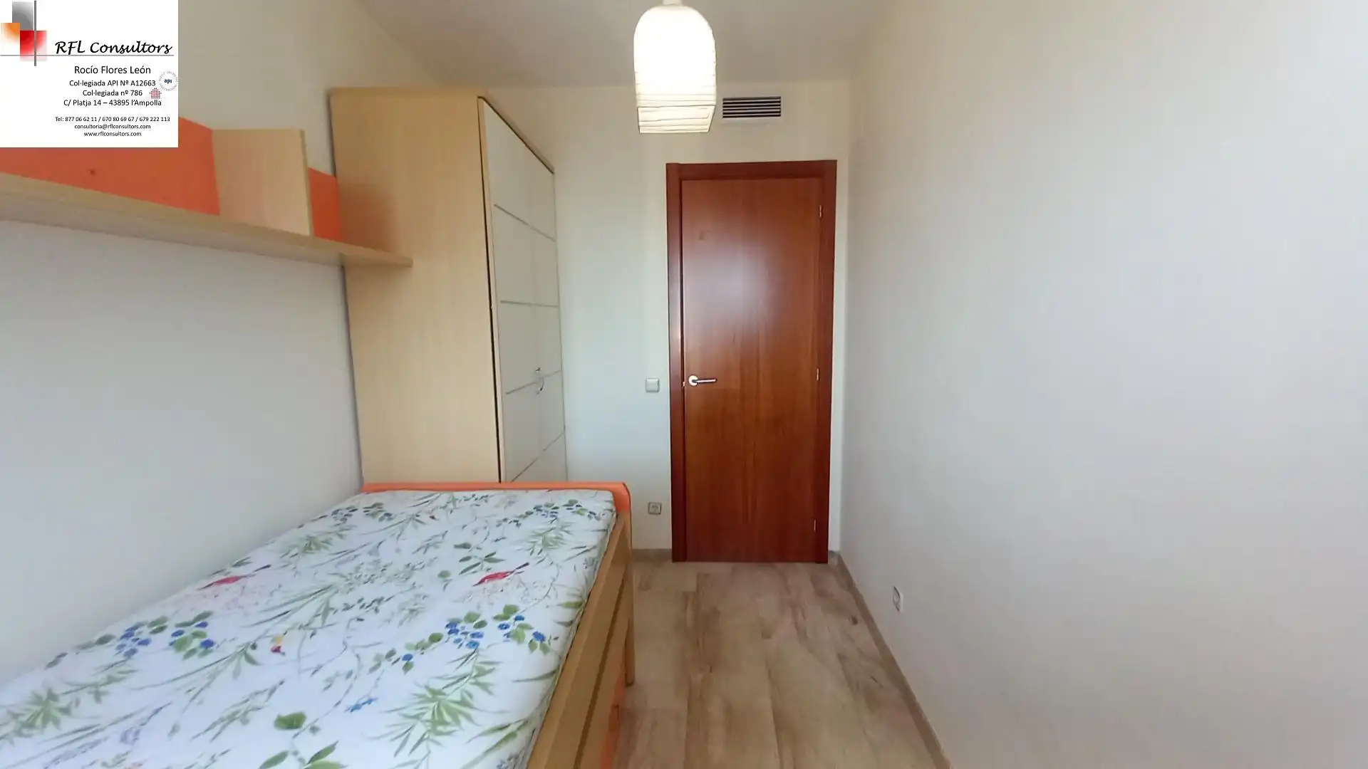 Habitación de Apartamento en venta en L'Ampolla con Terraza, Amueblado y Piscina comunitaria