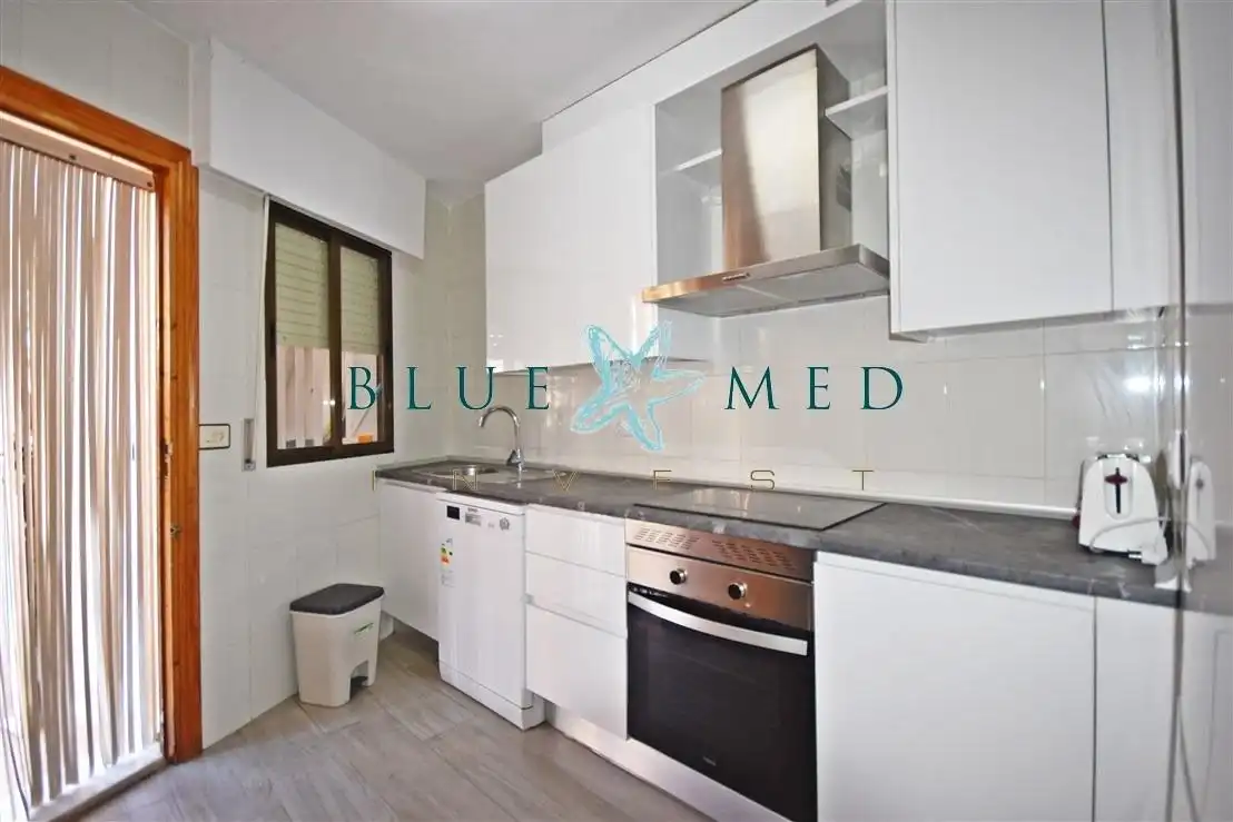 Cocina de Dúplex en venta en Mazarrón con Jardín privado, Terraza y Amueblado