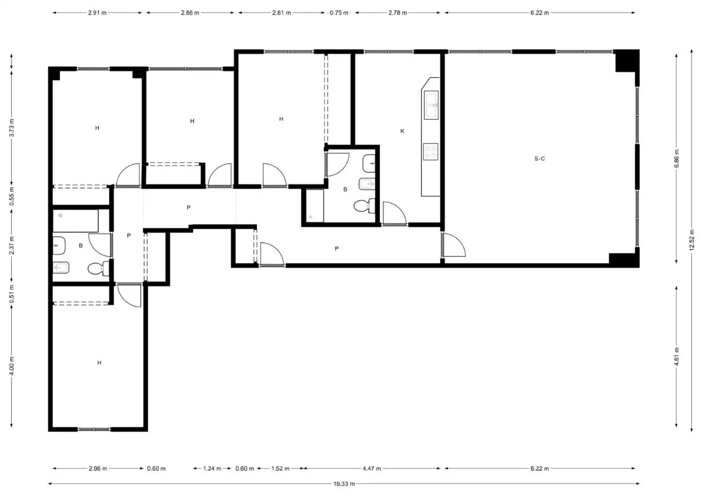Piso en venta en Gandia con Aire acondicionado