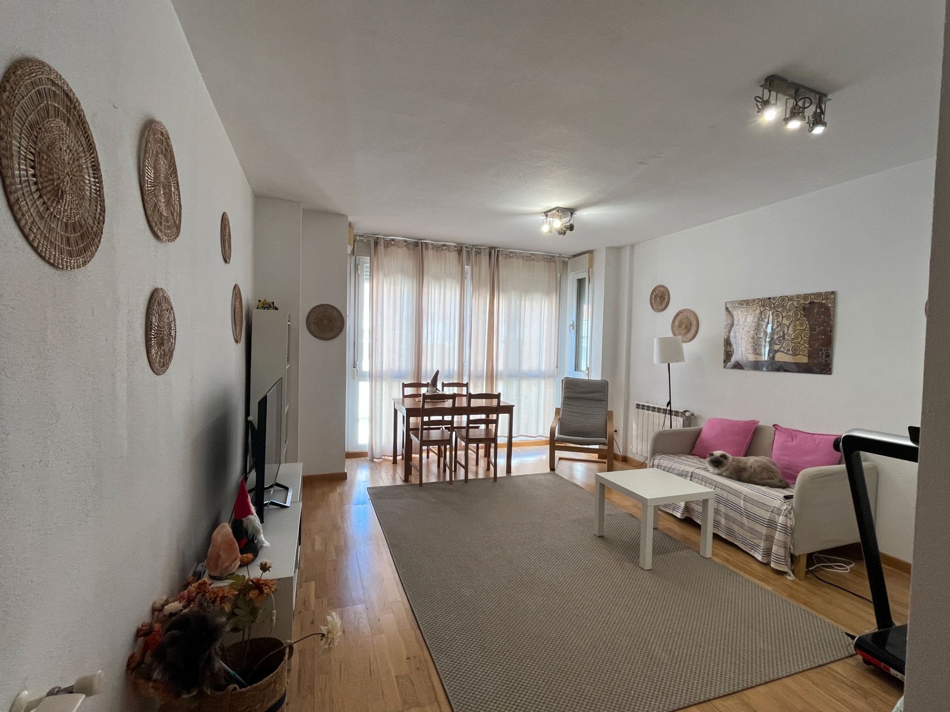 Sala de estar de Piso en venta en Torrejón de Ardoz con Aire acondicionado, Calefacción y Jardín privado