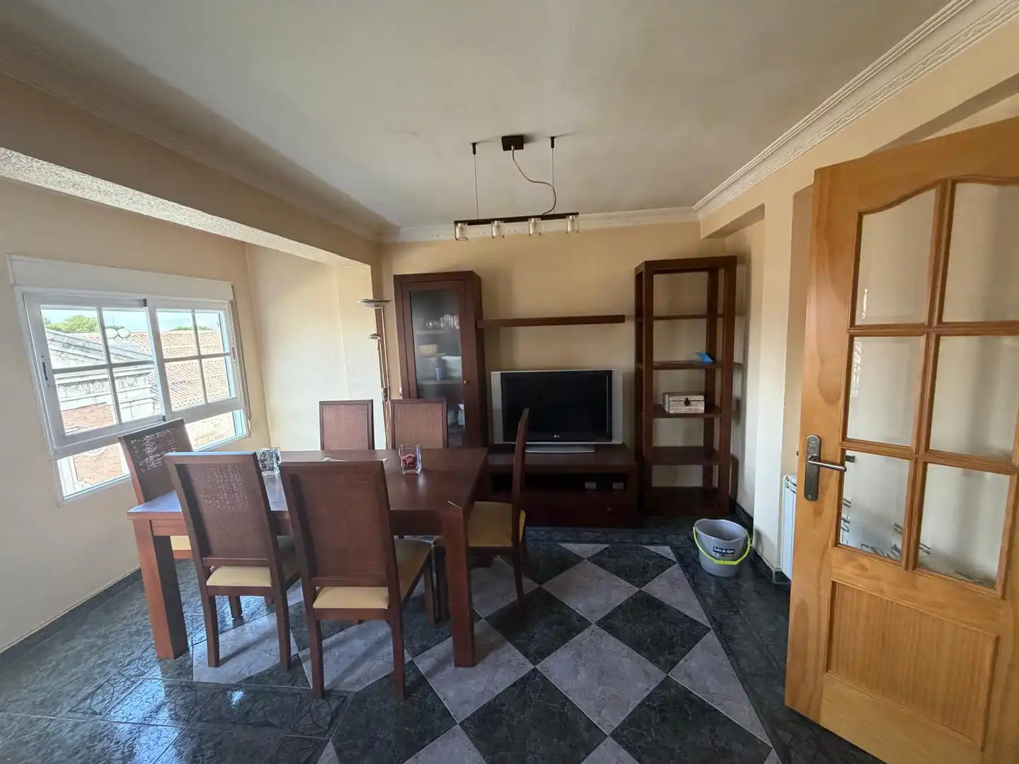 Dining room of Flat for sale in Jaén  with Air Conditioner, Furnished and Balcony