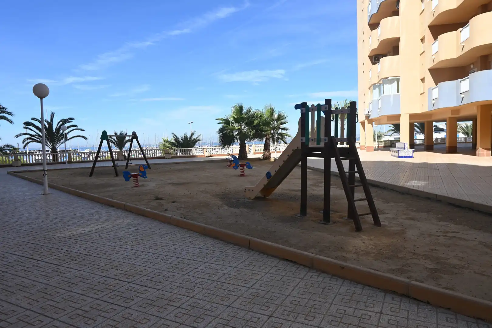 Terrace of Apartments for sale in La Manga del Mar Menor  with Heating, Terrace and Furnished