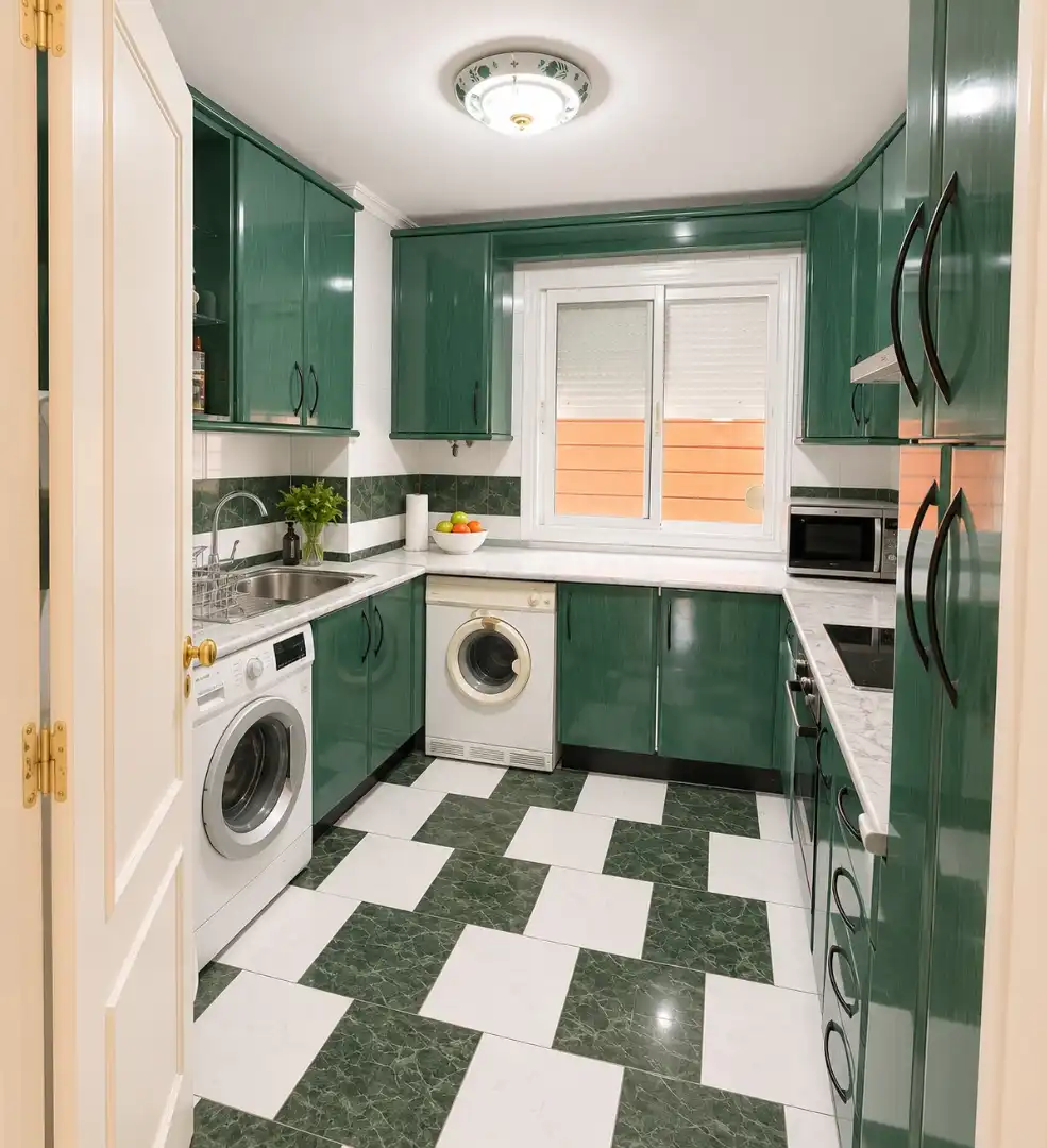 Kitchen of Duplexes for sale in Sevilla  with Air Conditioner and Terrace