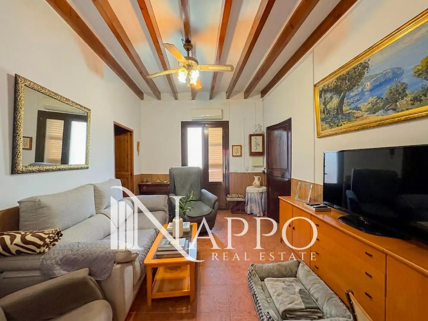 Living room of Flat for sale in  Palma de Mallorca  with Private garden and Terrace