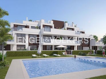 Apartamento con piscina en venta en El Mojón