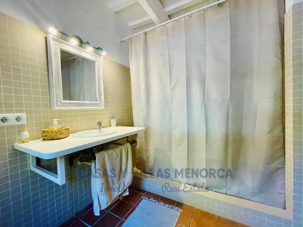Badezimmer von Country house zur Miete in Maó - Mahón