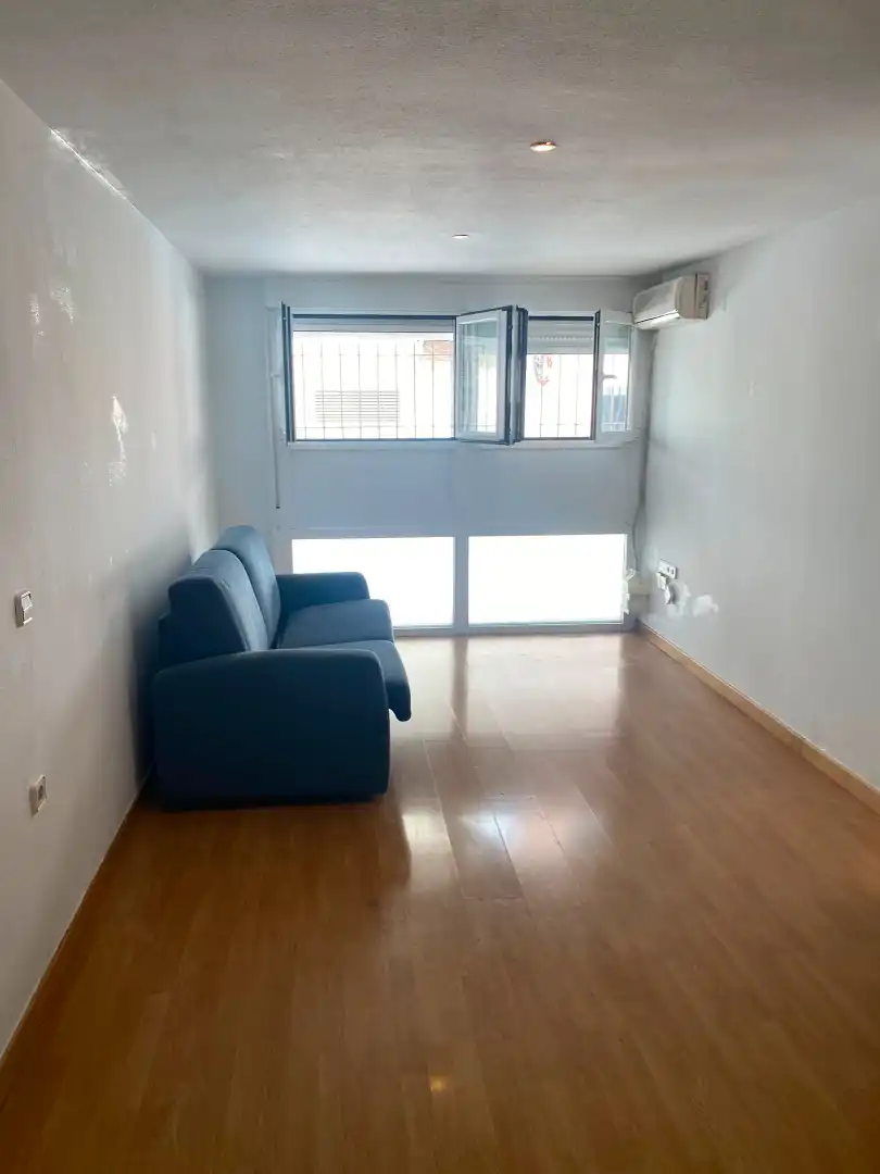 Sala d'estar de Estudi de lloguer en Madrid amb Aire condicionat, Calefacció i Jardí privat