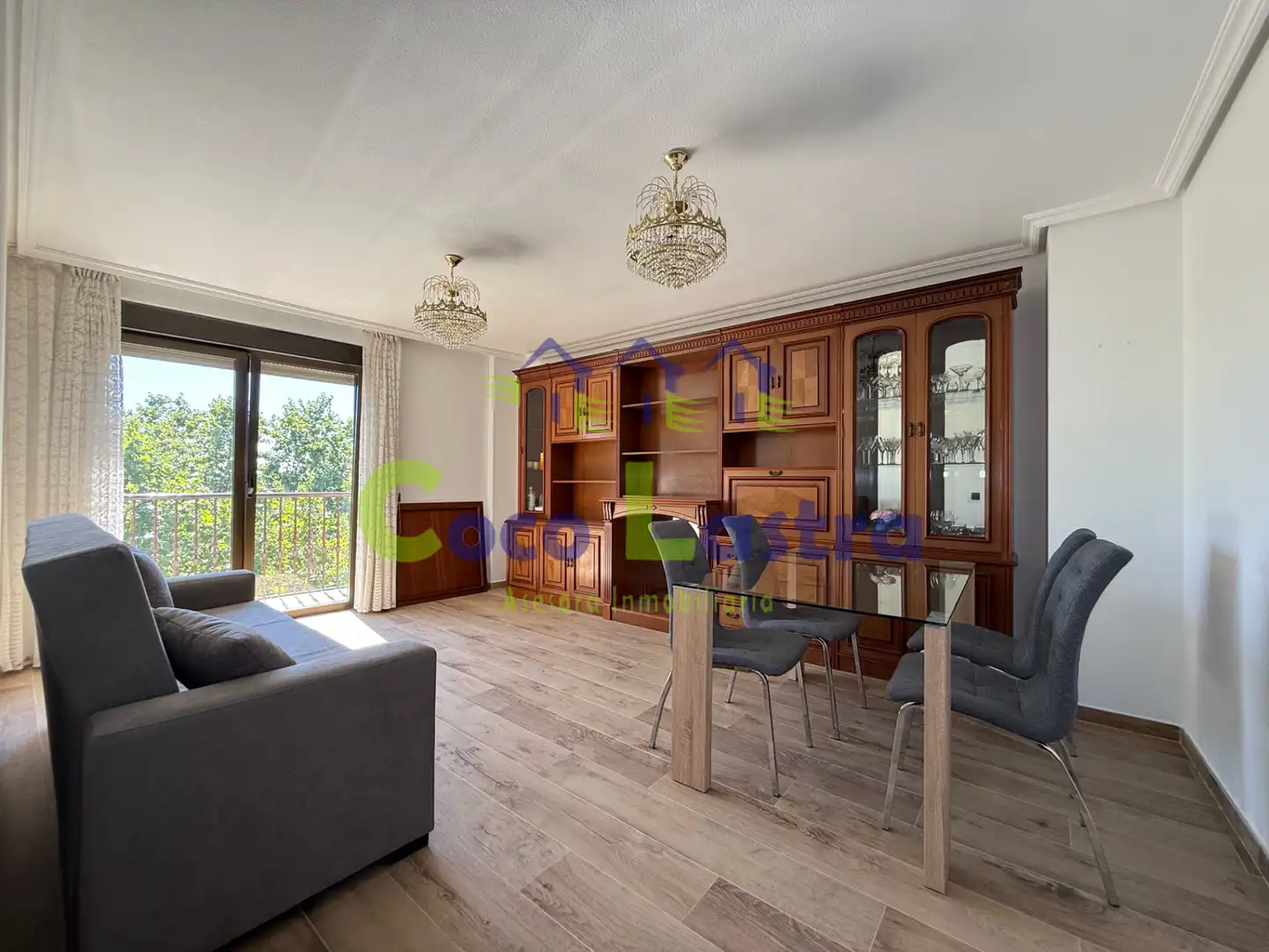 Living room of Flat for rent in Salamanca  with Heating, Furnished and Oven