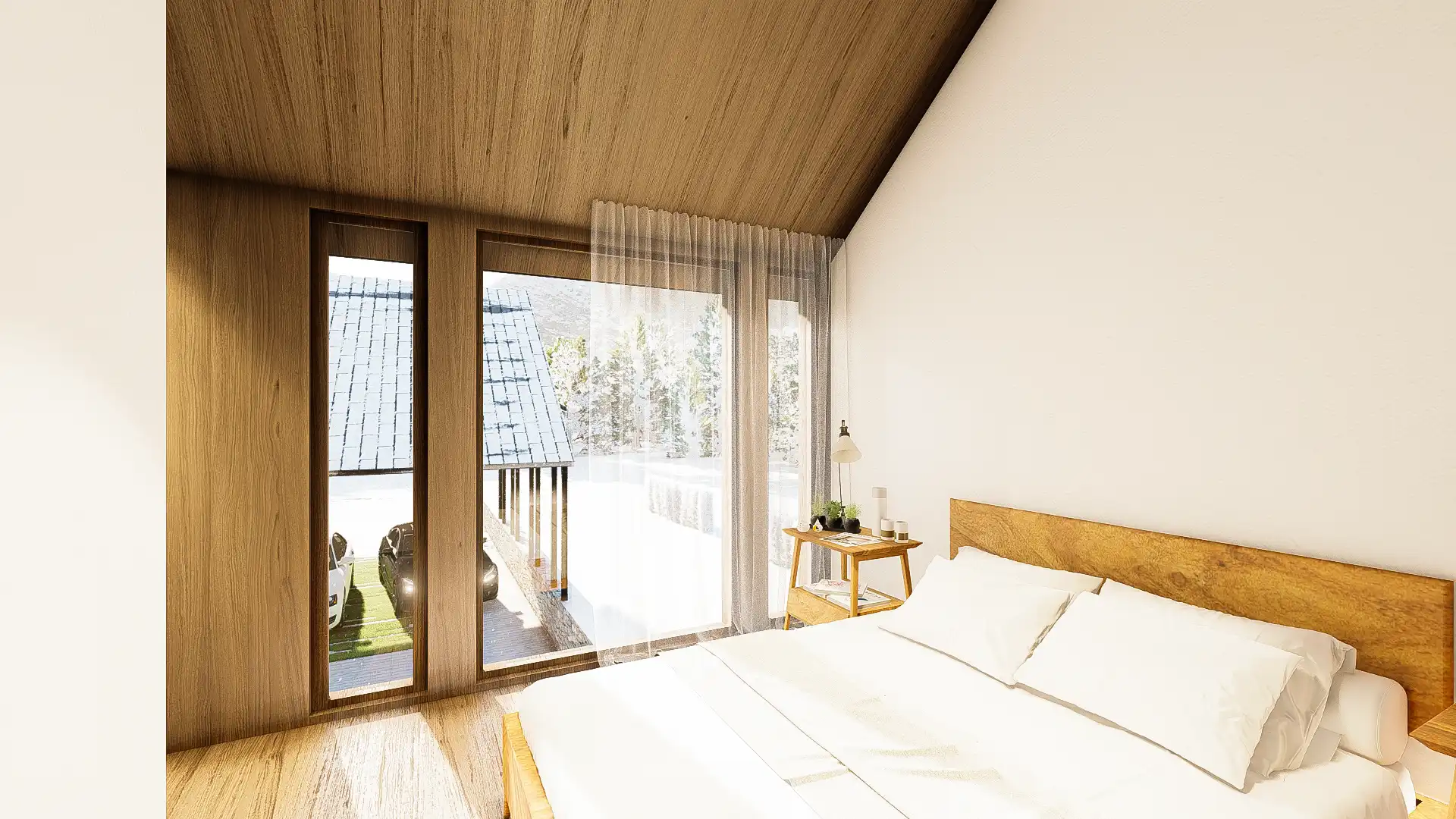 Habitación de Casa adosada en venta en Sallent de Gállego con Calefacción, Jardín privado y Terraza