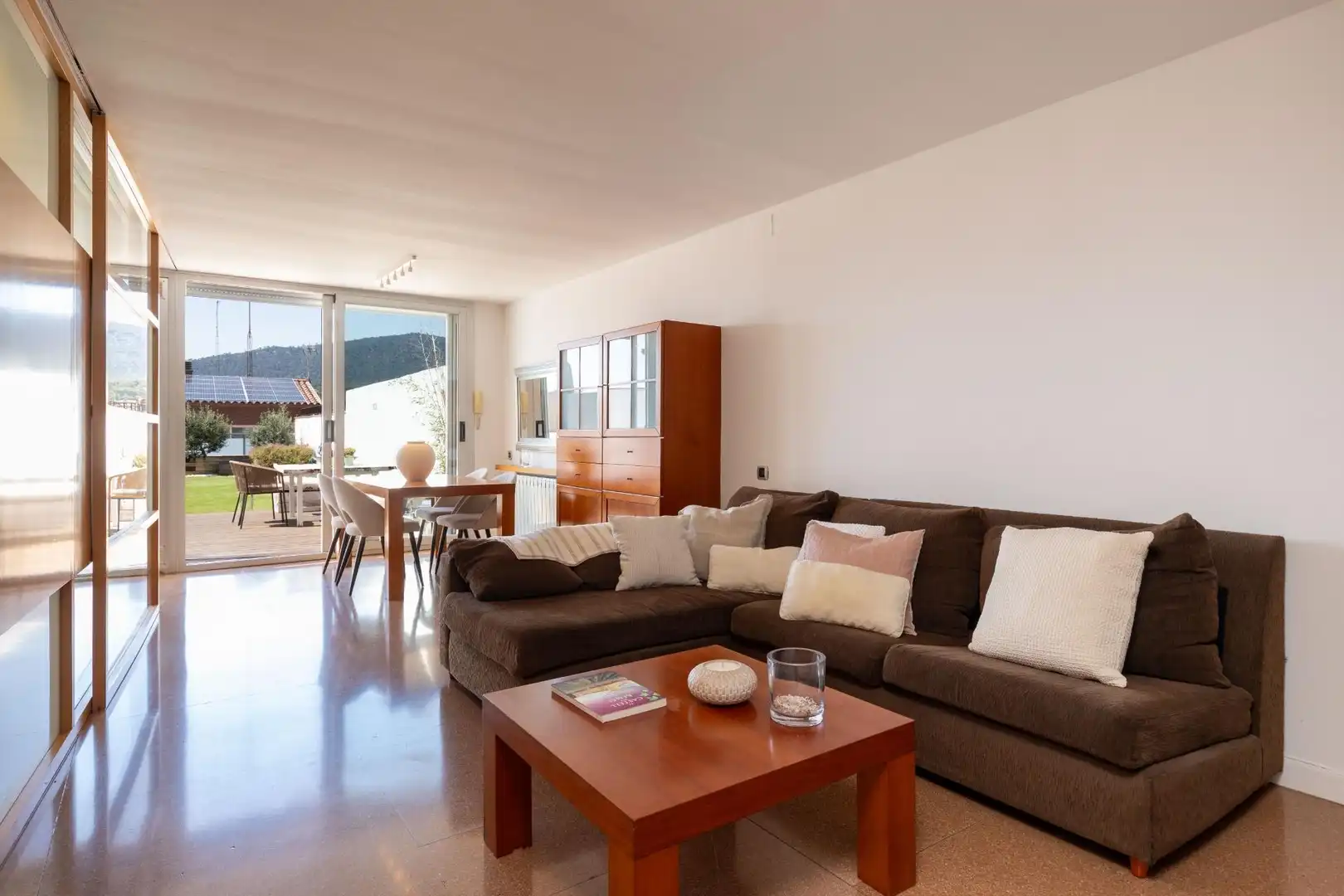 Wohnzimmer von Haus oder Chalet zum Verkauf in Viladecavalls mit Privatgarten, Terrasse und Abstellraum