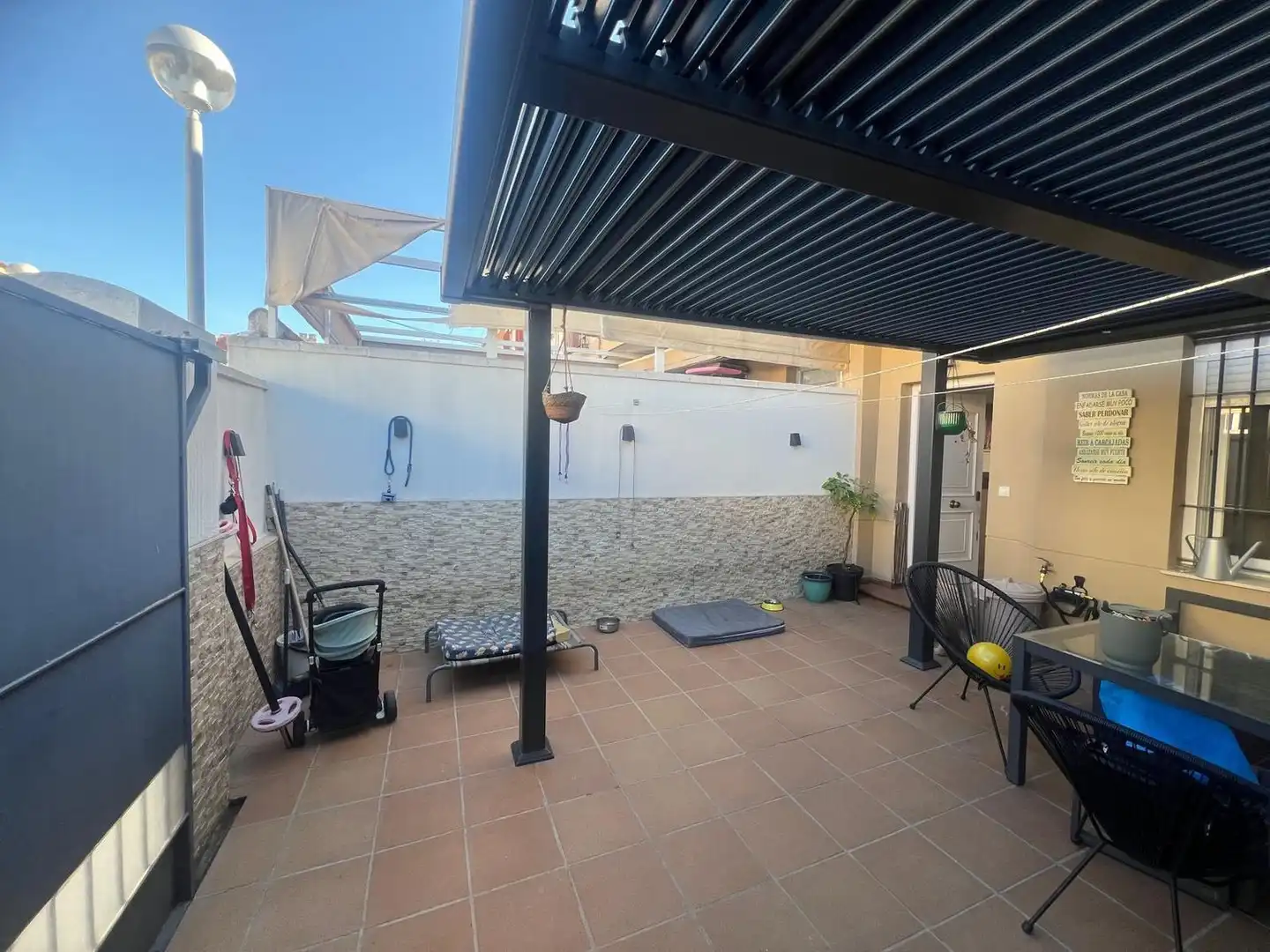 Terrace of Houses for sale in Jerez de la Frontera  with Air Conditioner, Private garden and Storage room