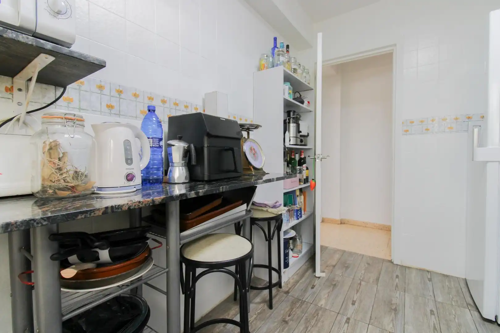 Kitchen of Flat for sale in La Pobla de Farnals  with Air Conditioner and Balcony