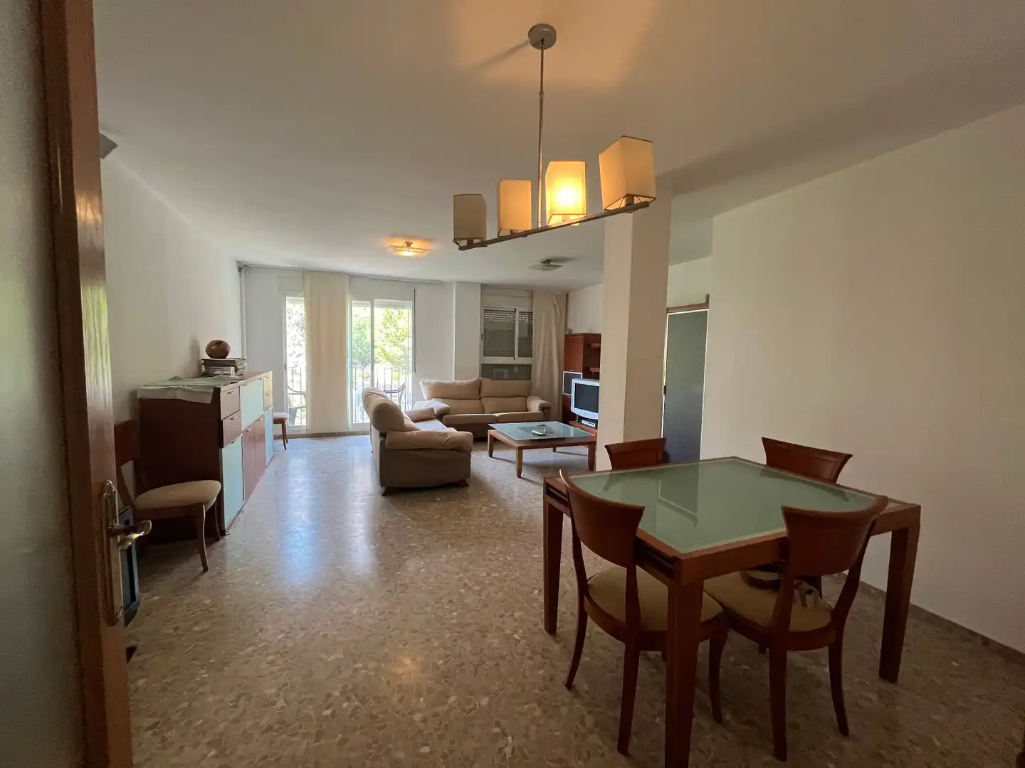 Sala de estar de Piso en venta en Cullera con Trastero, Amueblado y Balcón