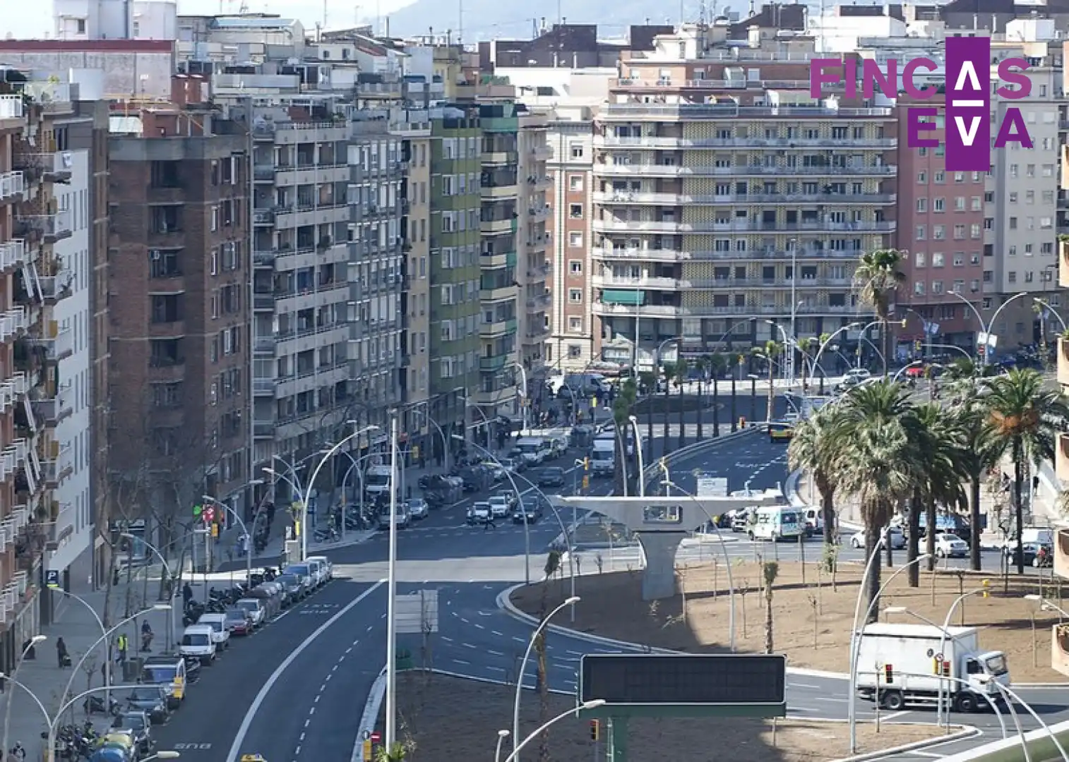 Vista exterior de Garaje en venta en Barcelona