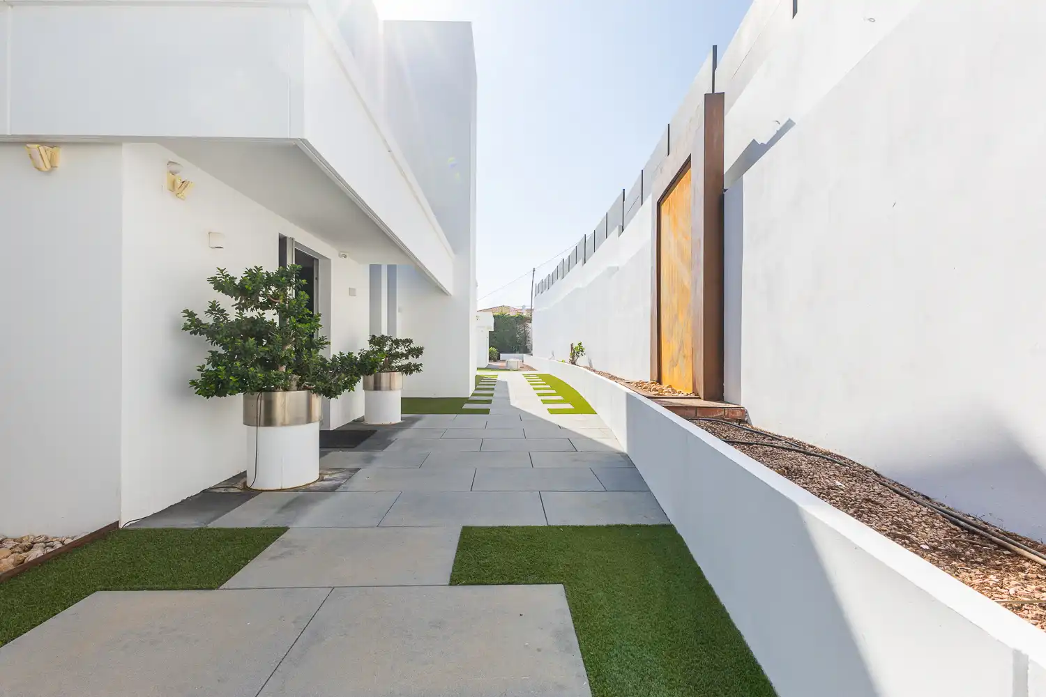 Terrace of Houses for rent in Dénia  with Air Conditioner, Heating and Private garden