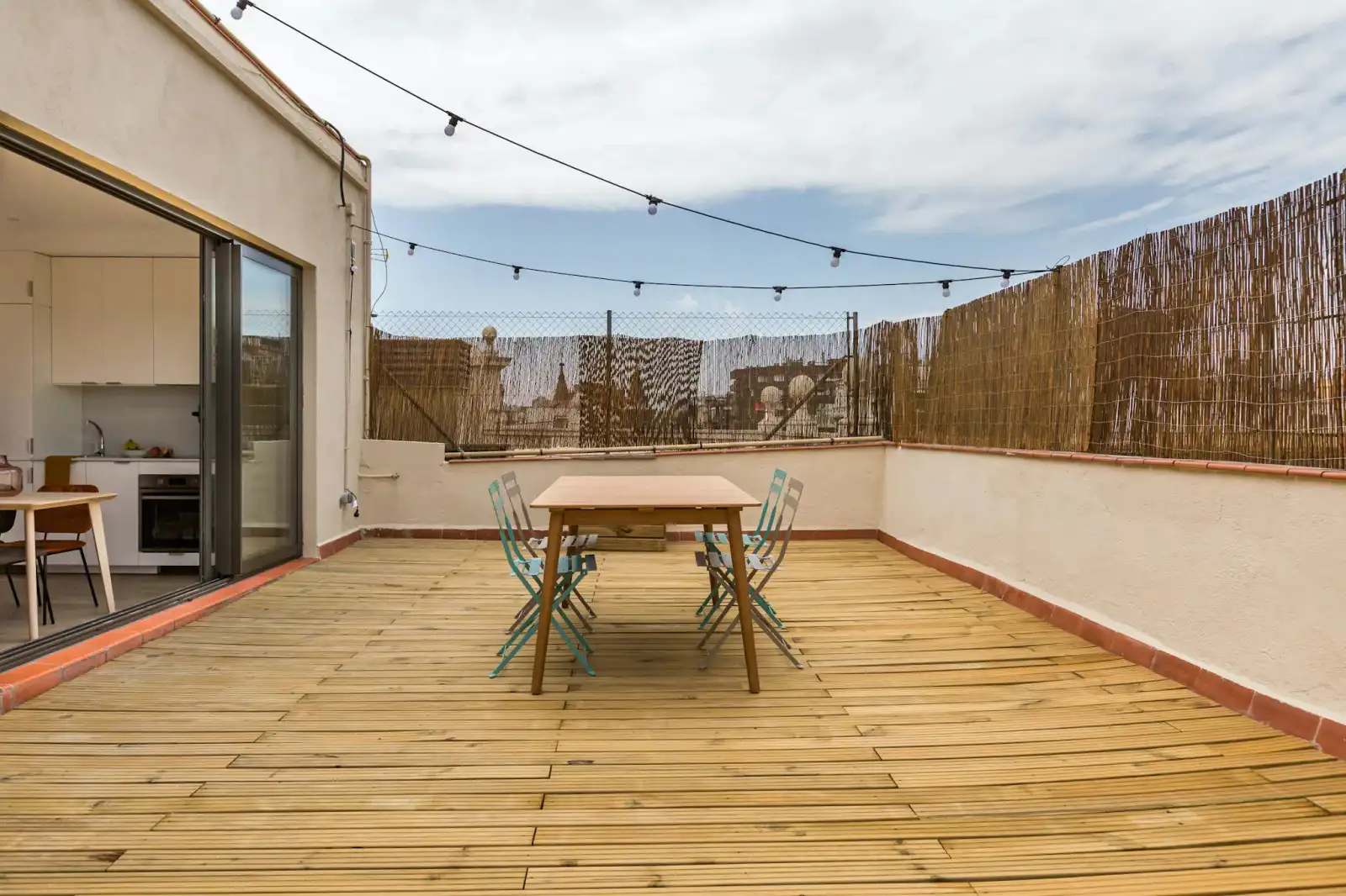 Terrasse von Wohnung zur Miete in Eixample