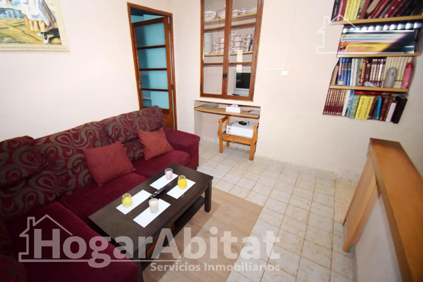 Wohnzimmer von Haus oder Chalet zum Verkauf in Burriana / Borriana mit Heizung, Terrasse und Möbliert