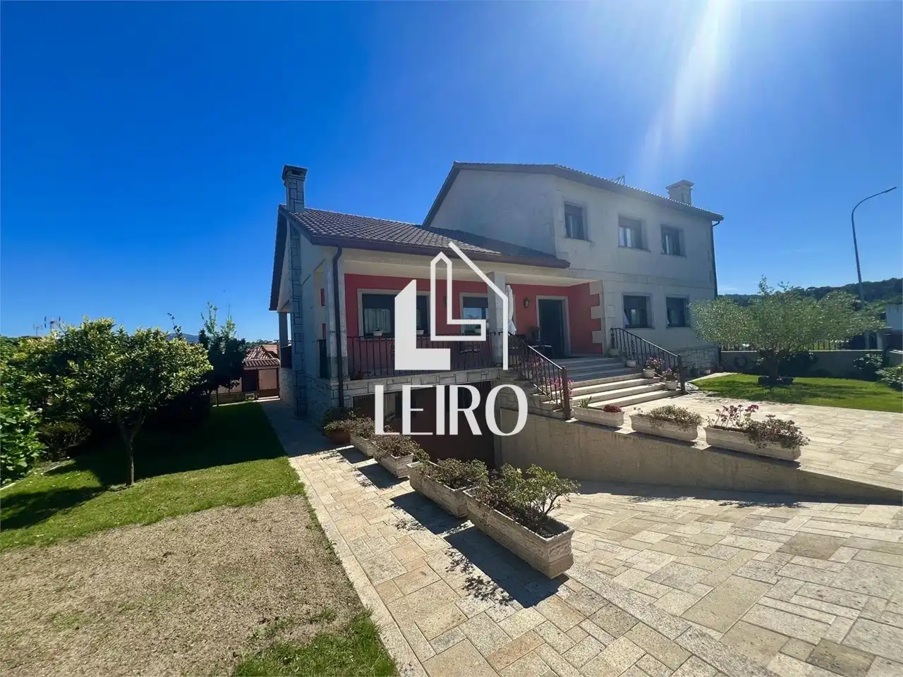 Exterior view of Houses for sale in Vilagarcía de Arousa  with Heating, Private garden and Terrace