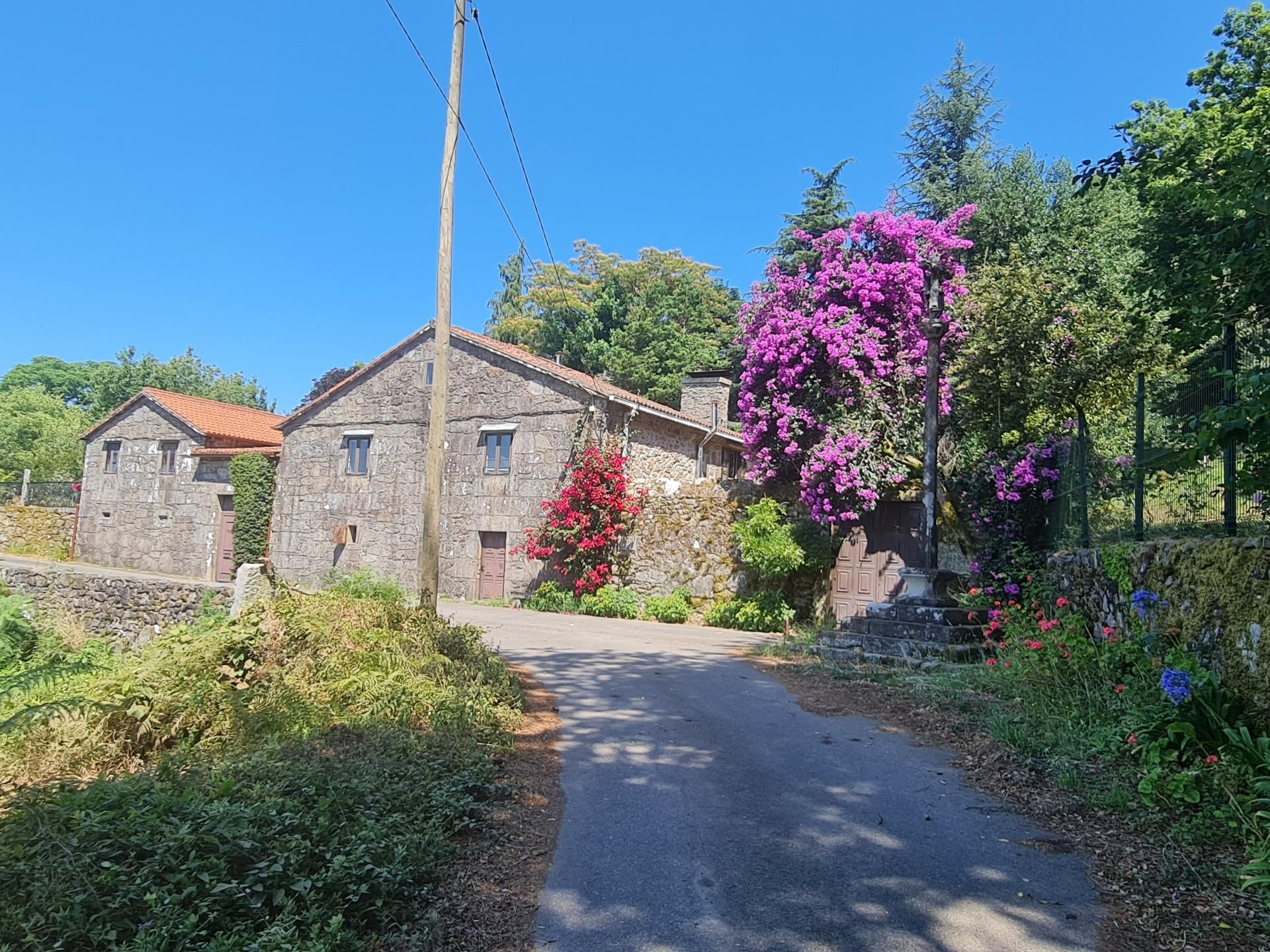 Vista exterior de Finca rústica en venda en Rois amb Calefacció