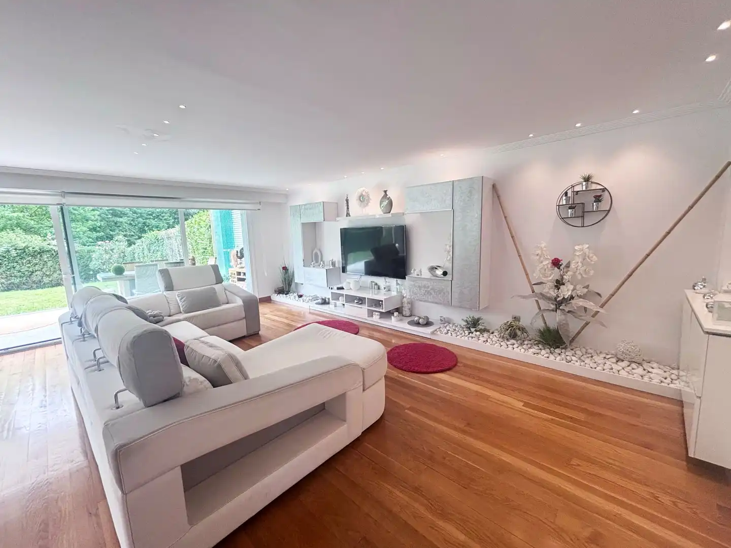 Sala de estar de Casa o chalet en venta en Hondarribia con Calefacción, Jardín privado y Terraza