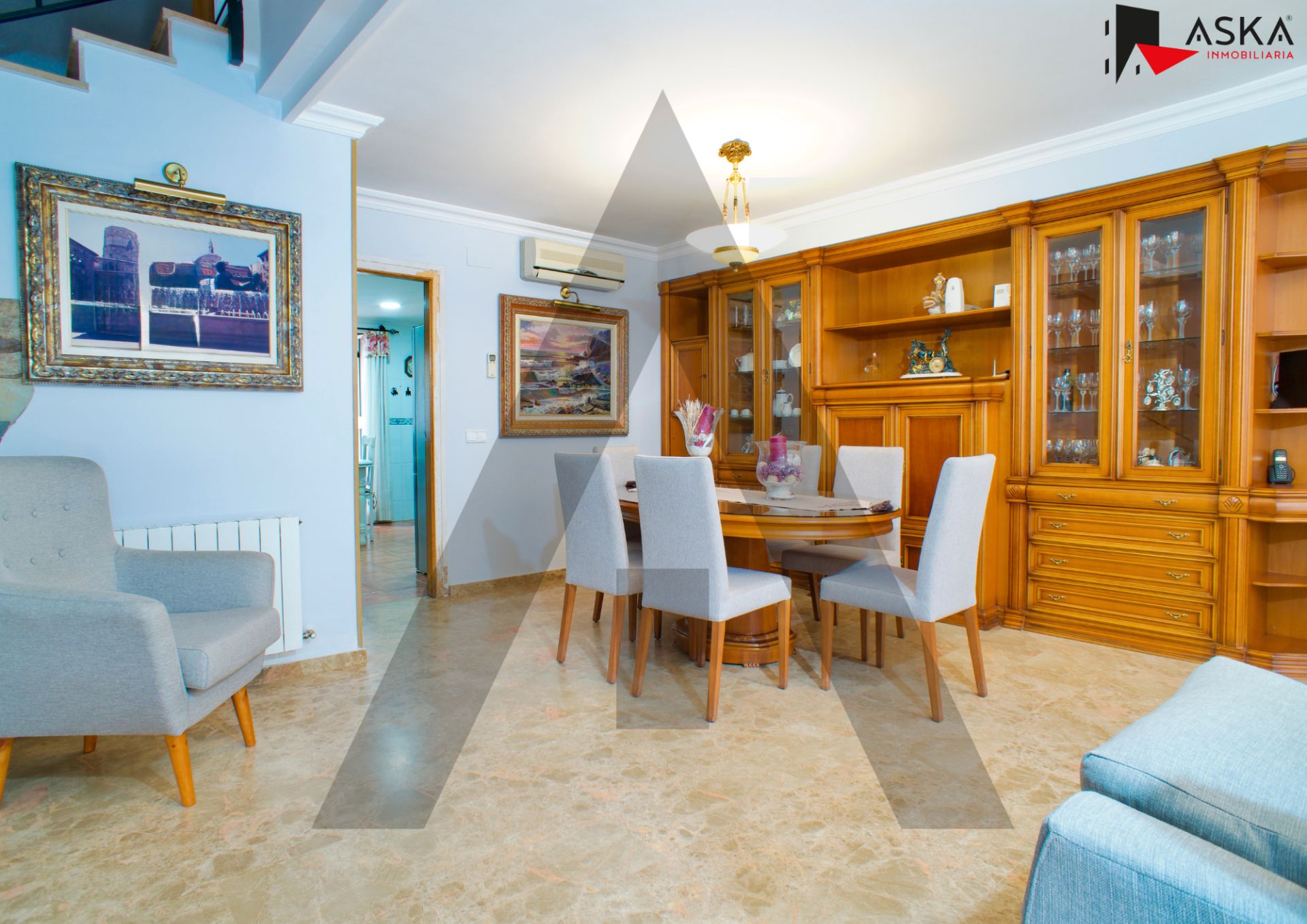 Comedor de Casa adosada en venta en Picanya con Aire acondicionado, Calefacción y Terraza